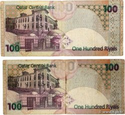 100 Riyals Lot QATAR 2003 P.24 q.MB