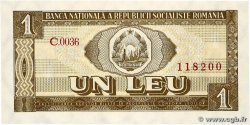 1 Leu RUMÄNIEN 1966 P.091a
