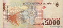 5000 Lei ROMANIA 1998 P.107 q.SPL