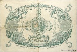 5 Francs Cabasson violet MARTINIQUE 1932 P.06 fSS