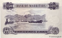 50 Rupees ISOLE MAURIZIE 1967 P.33c q.SPL