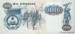 1000 Novo Kwanza sur 1000 Kwanzas ANGOLA 1987 P.124 VF+