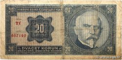 20 Korun CECOSLOVACCHIA 1926 P.021a B