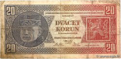 20 Korun CECOSLOVACCHIA 1926 P.021a B