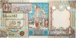 1/4 Dinar LIBYA 2002 P.62 UNC
