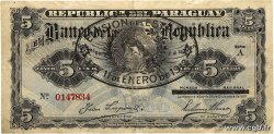 5 Pesos PARAGUAY 1912 P.127 TTB