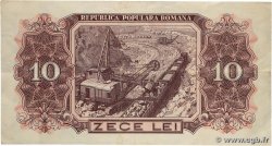 10 Lei Numéro radar ROMANIA 1952 P.088b VF