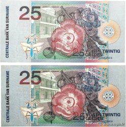 25 Gulden Lot SURINAM 2000 P.148 fVZ