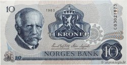 10 Kroner NORVÈGE 1983 P.36c NEUF