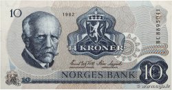 10 Kroner NORVÈGE 1982 P.36c SC+