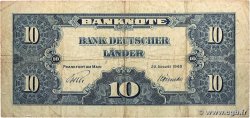 10 Deutsche Mark GERMAN FEDERAL REPUBLIC 1949 P.16a S
