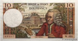 10 Francs VOLTAIRE FRANCE 1970 F.62.41