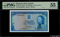 10 shillings RHODÉSIE 1964 P.24a SPL