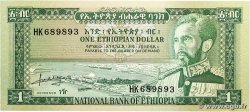 1 Dollar ETIOPIA 1966 P.25a FDC