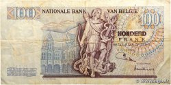 100 Francs BELGIUM 1971 P.134b F