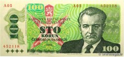 100 Korun CECOSLOVACCHIA 1989 P.097 SPL