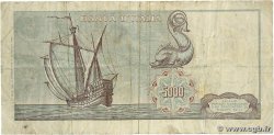 5000 Lire ITALIA 1968 P.098b BC
