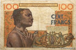 100 Francs FRENCH WEST AFRICA 1956 P.46 BC