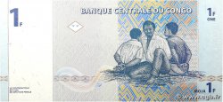 1 Franc RÉPUBLIQUE DÉMOCRATIQUE DU CONGO 1997 P.085a NEUF