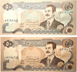 50 Dinars Lot IRAK 1994 P.083 pr.NEUF