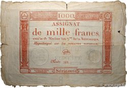 1000 Francs FRANCE 1795 Ass.50a TB+