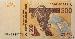 500 Francs WEST AFRICAN STATES 2013 P.719Kb XF+