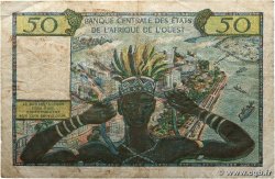 50 Francs WEST AFRICAN STATES 1958 P.001 F