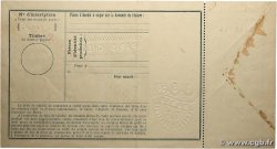 1000 Francs Spécimen FRANCE régionalisme et divers 1950 DOC.Chèque SUP