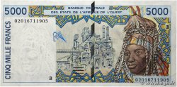 5000 Francs ÉTATS DE L