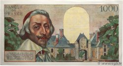 10 NF sur 1000 Francs RICHELIEU FRANCE 1957 F.53.01 SUP+