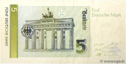 5 Deutsche Mark GERMAN FEDERAL REPUBLIC 1991 P.37 MBC+