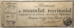25 Francs avec série FRANCE 1796 Ass.59b