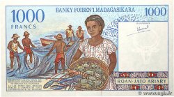 1000 Francs - 200 Ariary MADAGASCAR 1994 P.076a UNC-
