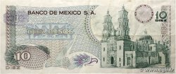 10 Pesos MEXIQUE 1974 P.063g TTB+