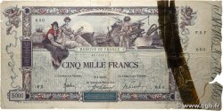 5000 Francs FLAMENG FRANCE 1918 F.43.01 pr.B