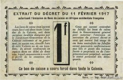 1 Franc DAHOMEY 1917 P.02 SUP