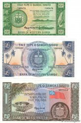 10 Shillings, 1 et 5 Pounds Lot SAMOA 2020 P.13CS, P.14CS et P.15CS FDC