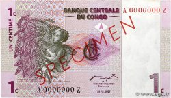1 Centime Spécimen CONGO, DEMOCRATIC REPUBLIC 1997 P.080s