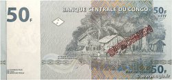 50 Francs Spécimen CONGO, DEMOCRATIC REPUBLIC 1997 P.089s XF+