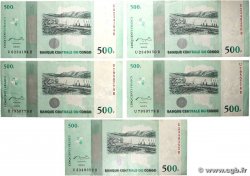 500 Francs Lot CONGO, DEMOCRATIC REPUBLIC 2010 P.100