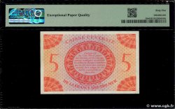 5 Francs Marianne CCFOM AFRIQUE ÉQUATORIALE FRANÇAISE 1944 A.124f NEUF