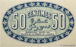 50 Centimes ALGÉRIE Alger 1915 JP.137.08 NEUF