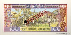 100 Francs Guinéens Spécimen GUINEA 1985 P.30as ST