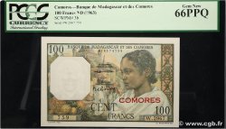 100 Francs COMORES  1963 P.03b2