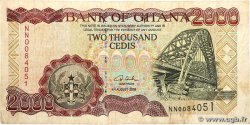 2000 Cedis GHANA 2003 P.33h TB