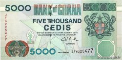 5000 Cedis GHANA 2001 P.34f FDC