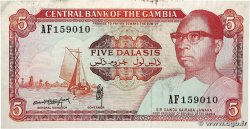 5 Dalasis GAMBIA 1987 P.09b VF