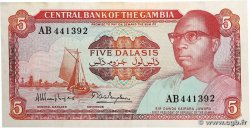 5 Dalasis GAMBIA 1987 P.09a VF+
