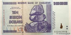 10 Billions Dollars ZIMBABWE 2008 P.85 AU+