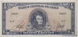 1/2 Escudo CHILI 1970 P.134Aa NEUF
